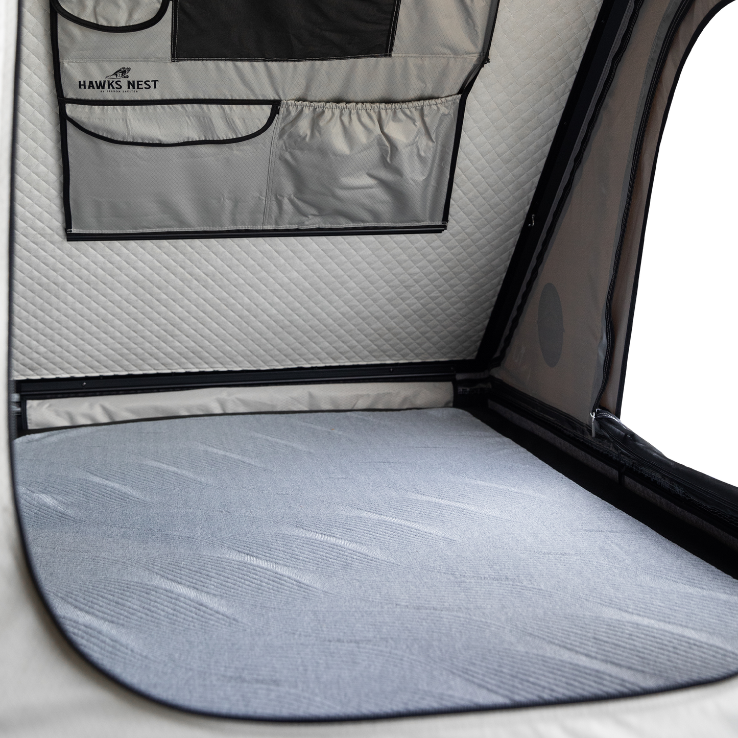 Hawk's Nest V2 Rooftop Tent - Low-Pro - Grey (Pre-Order for Mid March)