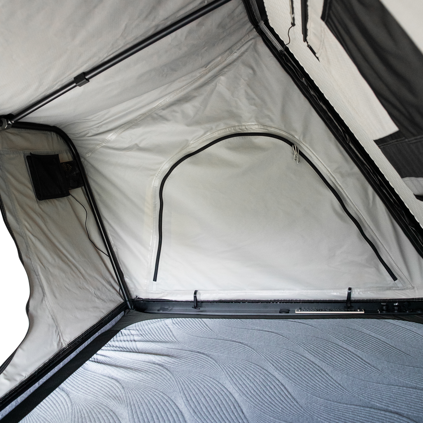 Hawk's Nest V2 Rooftop Tent - Side - Grey